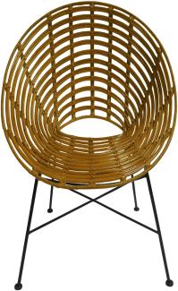 Rattan Essstuhl natur Esszimmerstuhl Küchenstuhl Esszimmer Wohnzimmer Stuhl