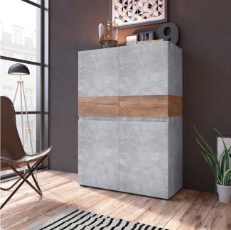 INOSIGN Highboard Rimini, Höhe 129 cm