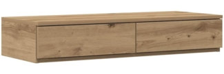 vidaXL Bettschubladen Artisan-Eiche 90 x 36,5 x 16,5 cm Holzwerkstoff 866938