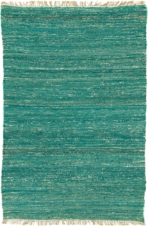 Morgenland Kelim Teppich - Trendy - Elegance - rechteckig - 300x200 - Hellgrün