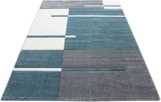 Ayyildiz Teppiche Teppich Hawaii 1310, rechteckig, Höhe: 13 mm, Läufer, handgearbeiteter Konturenschnitt, Wohnzimmer