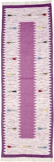 Morgenland Läufer Kelim - Trendy - 250 x 80 cm - lila
