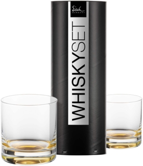 Eisch Gentleman Whiskyglas 400 ml gold 2er Set