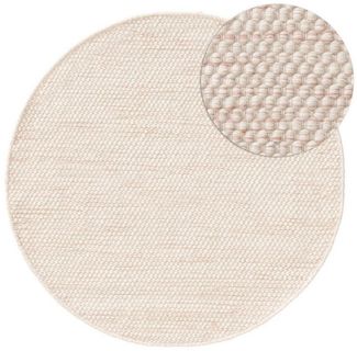 benuta Kinderteppich Rocky, rund, Höhe: 5 mm, Kunstfaser, Berber, Ethno-Style, Wohnzimmer