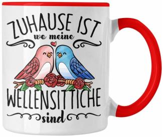 Trendation Tasse Lustige Tasse Wellensittich Besitzer Zuhause Ist Wo Meine Wellensittic