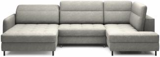 ELTAP 'Berrto' Ecksofa,, Steingrau, 300x130, Rechts