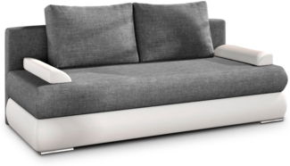 Eltap Milo Sofa (Sawana 05, Soft 17) mit Schlaffunktion