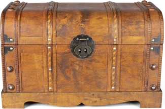 Truhe - aus Holz - 51 x 28 x 31 cm
