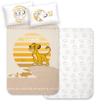 Disney Lion King König der Löwen Babybettwäsche LK2451332 100x135 cm + 40x60 cm
