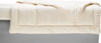 Cotonea Sommerdecke-Steppbett Dilana Schafschurwolle Größe 200x220 cm