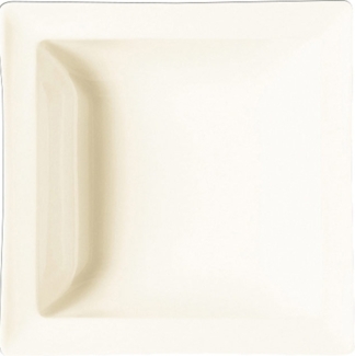 RAK Porcelain Classic Gourmet Ivoris white Salatschale quadratisch L 21 cm / W 21 cm / Ht. 5 cm / Cont. 65 cl