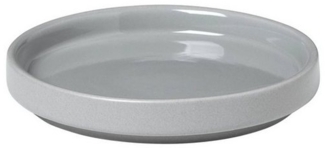 Blomus Pilar Teller, Speiseteller, Essteller, Geschirr, Keramik, Mirage Grey, 14 cm, 63982