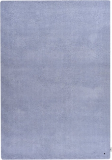 TOM TAILOR HOME Hochflor-Teppich Shaggy Teppich Cozy, rechteckig, Höhe: 25 mm, Uni Farben, auch in Pastell Farben, weich & kuschelig