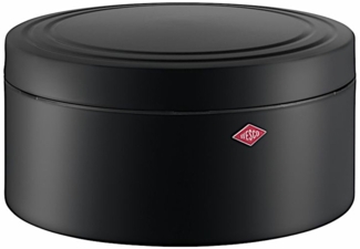WESCO Gebäckdose Classic Line 4 Liter SCHWARZ MATT mit Deckel / Dose