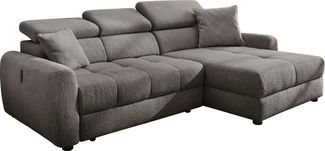 Jockenhöfer Gruppe Ecksofa Move L-Form, B: 270 cm, mit 60 cm elektr. Sitztiefenverstellung, 140kg Belastbarkeit je Sitz, Kopfteilverstellung & USB-Anschluss