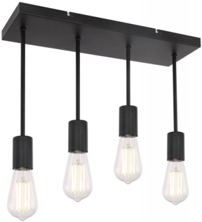 Deckenleuchte Wohnzimmer modern Deckenlampe Schlafzimmer Flur 54008-4D
