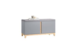 SoBuy Schuhbank FSR117, mit Sitzfläche Garderobenbank Sitzbank mit Stauraum Dielenbank