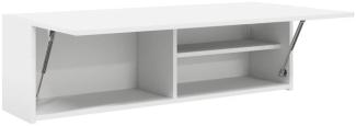 vidaXL Bad-Wandschrank Weiß 100x25x30 cm Holzwerkstoff 860094