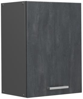 Vicco Hängeschrank R-Line Schwarz Beton Anthrazit 45 cm