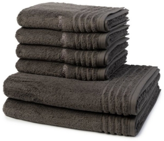 Vossen Handtuch Set Vienna Style Supersoft, Walkfrottee (Spar-Set, 6-St), 4 X Handtuch 2 X Duschtuch - im Set - Baumwolle