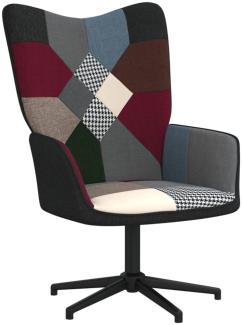 vidaXL Relaxsessel Patchwork Stoff, Drehbar [328199]