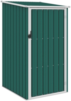 vidaXL Gerätehaus Grün 87x98x159 cm Verzinkter Stahl 46289