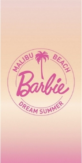Barbie Baumwollhandtuch Badehandtuch Strandtuch 70x140 cm aus Baumwolle