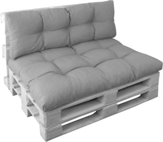 Waidmeister Palettenkissen Waidmeister Palettenkissen Basix Set Sitzkissen und Rückenkissen