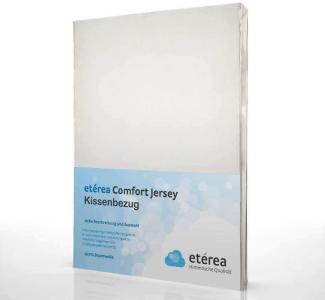 Comfort Jersey Kissenbezug Doppelpack 40x140 cm Nature