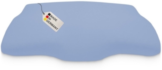 DUKAL Kissenbezüge für Derila (Queensize oder Kingsize) Memory Foam Kissen, (1 Stück), Queensize (30 x 50 cm), aus hochwertigem Doppel-Jersey, 100% Baumwolle