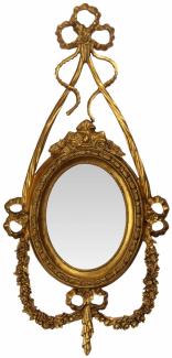 Casa Padrino Barock Wandspiegel Gold im italienischem Stil B 59 x H 125.5 cm - Edel & Prunkvoll