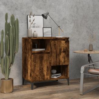 vidaXL Sideboard Räuchereiche 60x35x70 cm Holzwerkstoff 821153