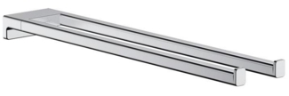 hansgrohe Handtuchhalter ADDSTORIS zweiarmig, 445 mm chrom