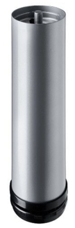Hettich Möbelfuß 6,0 x 20 - 23 cm Aluminium-Optik - 1 Stück
