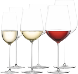 Zwiesel Glas VUELO Wein- und Champagnergläserset 6-teilig