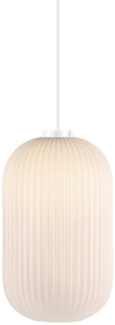 Nordlux Moderne Pendelleuchten Milford 20, Weiß, Glas, 46573001