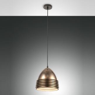 FABAS LUCE No. 3609-40-179 Pendelleuchte Gavia Schwarz Bronze E27 22cm