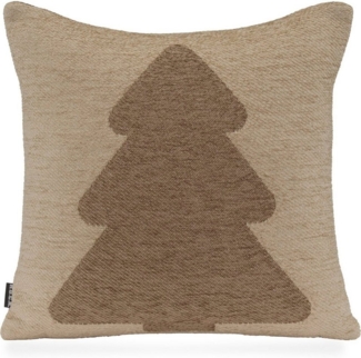 H.O.C.K. Dekokissen X-Mas Tree, Weihnachtszeit, Tannenbaum, inkl. Füllung, Bezug mit Reißverschluss