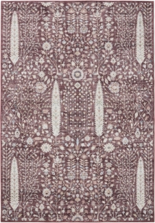 benuta Teppich George, rechteckig, Höhe: 5 mm, Vintage-Look, Kurzflor, Teppich Wohnzimmer, Schlafzimmer, Waschbar