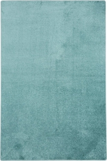 Snapstyle Veloursteppich Hochflor Velours Teppich Luna, Rechteckig, Höhe: 16 mm