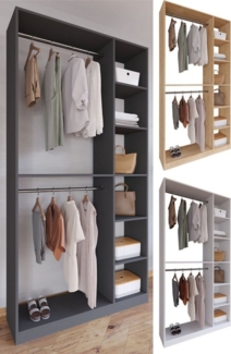 VCM Kleiderschrank Offener begehbarer Kleiderschrank Regal Palosa XL