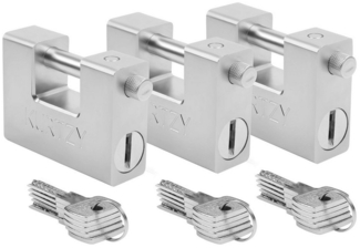 Kurtzy Kindersicherung Langlebiger Verschluss mit 15 Schlüsseln - Vorhängeschloss