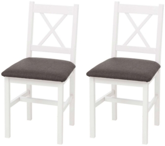 MCW Esszimmerstuhl MCW-F77 (Set, 2 St), Stabile Konstruktion, Massives Holz