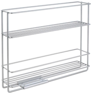 Metaltex Gewürzregal 2 Etagen Ausziehbar In&Out 443440