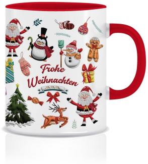 Giftandprint Tasse Weihnachten Geschenke Deko Weihnachtsgeschirr Wichtel Kaffeebecher, Weihnachten Geschenke Tasse Inkl. Geschenkbox Weihnachten Deko