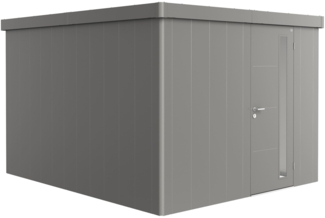 Biohort Gerätehaus Neo, 4C: 292 x 348 x 222 (b x t x h) cm, quarzgrau-metallic