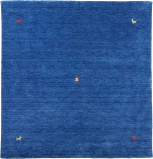 Morgenland Gabbeh Teppich - Indus - Sahara - 200 x 200 - Blau