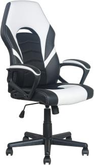 Homexperts 'FRIENDS' Gaming Chair, Kunstleder schwarz,