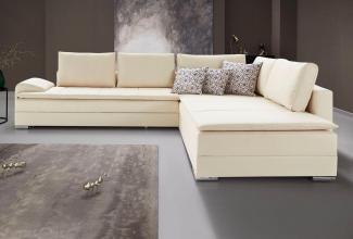 INOSIGN Ecksofa Night & Day L-Form, mit Boxspring Bettfunktion 180x200 cm, Dauerschläfer