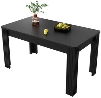 BlingBin Esstisch Rechteckiger Esszimmertisch Schreibtisch Küchentisch (1-St, Rechteckiger Esstisch, 117×68×75CM), Tisch mit vier Beinen